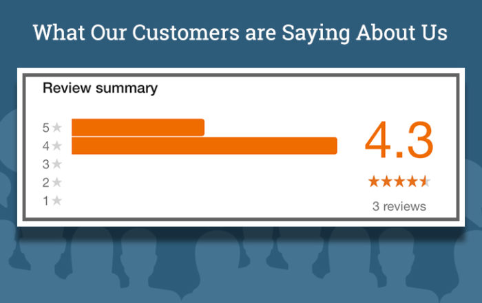 What Our Customers are Saying About Us