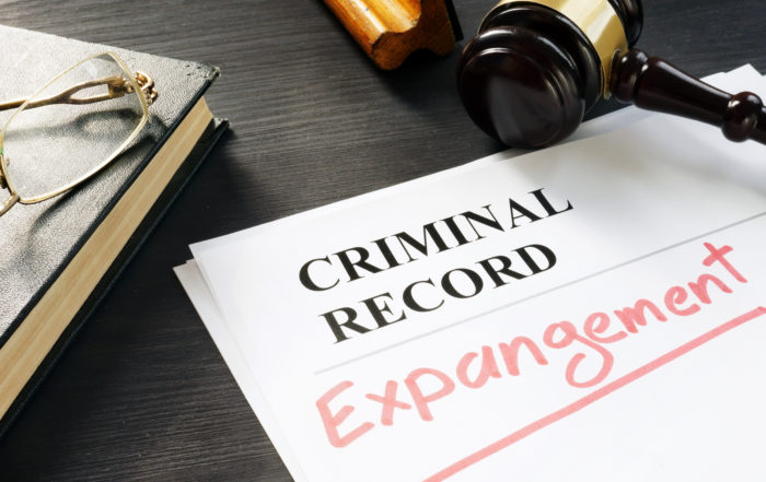 criminal record expungement document