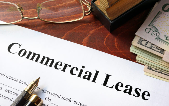 commercial lease document